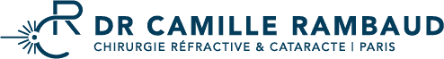 logo bleu docteur camille rambaud chirurgien ophtalmologue chirurgie cataracte paris